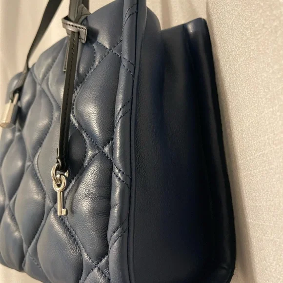 Marc Jacobs Blue Quilted Women's Bag - Picture 7 of 16